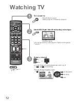 Preview for 12 page of Panasonic TX-26LMD70FA Operating Instructions Manual