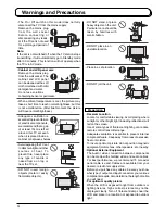 Preview for 4 page of Panasonic TX-26LX1A Operating Instructions Manual