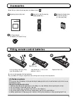 Preview for 5 page of Panasonic TX-26LX1A Operating Instructions Manual