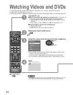 Preview for 14 page of Panasonic TX-26LX70 Operating Instructions Manual