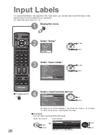 Preview for 26 page of Panasonic TX-26LX70 Operating Instructions Manual