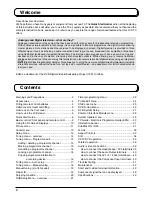 Preview for 2 page of Panasonic TX-26LXD50 Operating Instructions Manual