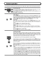 Preview for 37 page of Panasonic TX-26LXD50 Operating Instructions Manual