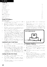 Preview for 3 page of Panasonic TX-28LD1E Service Manual