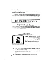 Preview for 2 page of Panasonic TX-2980Z Operating Instructions Manual