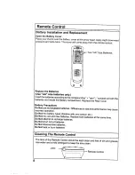 Preview for 8 page of Panasonic TX-2980Z Operating Instructions Manual