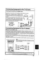 Preview for 23 page of Panasonic TX-2980Z Operating Instructions Manual