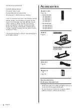 Preview for 6 page of Panasonic TX-32AS600Y Operating Instructions Manual