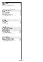 Preview for 2 page of Panasonic TX-32C300E Operating Instructions Manual