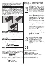 Preview for 89 page of Panasonic TX-32C300E Operating Instructions Manual