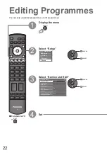 Preview for 22 page of Panasonic TX-32LZ80L Operating Instructions Manual