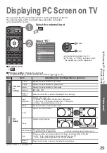 Preview for 29 page of Panasonic TX-32LZ80L Operating Instructions Manual