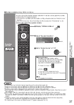 Preview for 37 page of Panasonic TX-32LZ80L Operating Instructions Manual