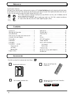 Preview for 2 page of Panasonic TX-32PD50Fl TX-32PD50P Operating Instructions Manual