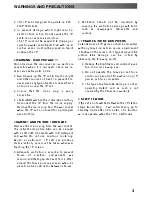 Preview for 3 page of Panasonic TX-32PM1 Operating Instructions Manual