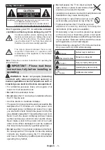 Preview for 3 page of Panasonic TX-39DW304 Operating Instructions Manual