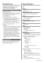 Preview for 37 page of Panasonic TX-40CS610EW Operating Instructions Manual