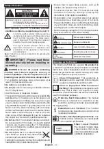 Preview for 3 page of Panasonic TX-40CXW404 Operating Instructions Manual