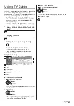 Preview for 27 page of Panasonic TX-40DXW735 Operating Instructions Manual