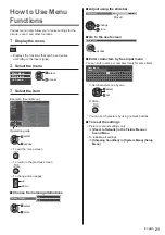 Preview for 21 page of Panasonic TX-40FXX689 Operating Instructions Manual