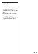 Preview for 39 page of Panasonic TX-40FXX689 Operating Instructions Manual