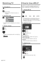 Preview for 20 page of Panasonic TX-40GX830E Operating Instructions Manual