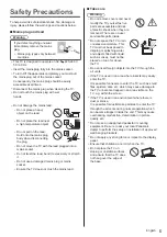 Preview for 5 page of Panasonic TX-40JX800E Operating Instructions Manual