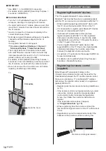 Preview for 14 page of Panasonic TX-40JX800E Operating Instructions Manual