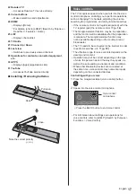 Preview for 17 page of Panasonic TX-40JX800E Operating Instructions Manual