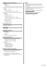 Preview for 23 page of Panasonic TX-40JX800E Operating Instructions Manual