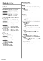 Preview for 70 page of Panasonic TX-40JX800E Operating Instructions Manual