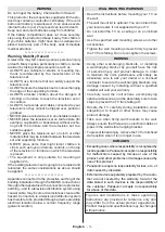 Preview for 4 page of Panasonic TX-40MS490E Operating Instructions Manual