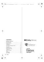 Preview for 2 page of Panasonic TX-42LZ1500B Operating Instructions Manual