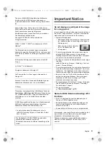 Preview for 3 page of Panasonic TX-42LZ1500B Operating Instructions Manual