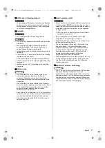 Preview for 7 page of Panasonic TX-42LZ1500B Operating Instructions Manual