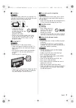 Preview for 9 page of Panasonic TX-42LZ980B Operating Instructions Manual