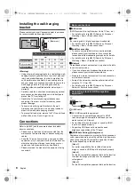 Preview for 8 page of Panasonic TX-42MZ980B Operating Instructions Manual