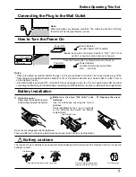 Preview for 7 page of Panasonic TX-47P500H Operating Instructions Manual