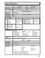 Preview for 43 page of Panasonic TX-47P500H Operating Instructions Manual