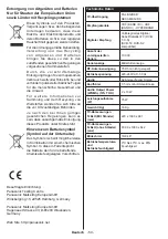 Preview for 50 page of Panasonic TX-48CW304 Operating Instructions Manual