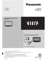 Panasonic TX-50DXF787 Operating Instructions Manual preview