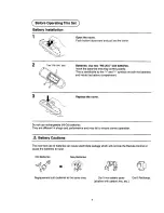 Preview for 4 page of Panasonic TX-51PS72Z Operating Instructions Manual