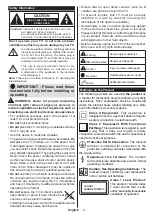 Preview for 3 page of Panasonic TX-55CX300E Operating Instructions Manual