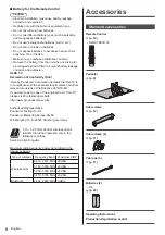 Preview for 8 page of Panasonic TX-55GZ1000B Operating Instructions Manual