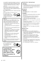 Preview for 6 page of Panasonic TX-55GZ1500B Operating Instructions Manual