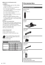 Preview for 8 page of Panasonic TX-55GZ1500B Operating Instructions Manual