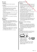 Preview for 7 page of Panasonic TX-55GZ1500E Operating Instructions Manual