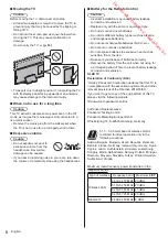 Preview for 8 page of Panasonic TX-55GZ1500E Operating Instructions Manual