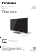 Preview for 1 page of Panasonic TX-55GZW1004 Operating Instructions Manual