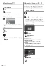 Preview for 24 page of Panasonic TX-55GZW1004 Operating Instructions Manual